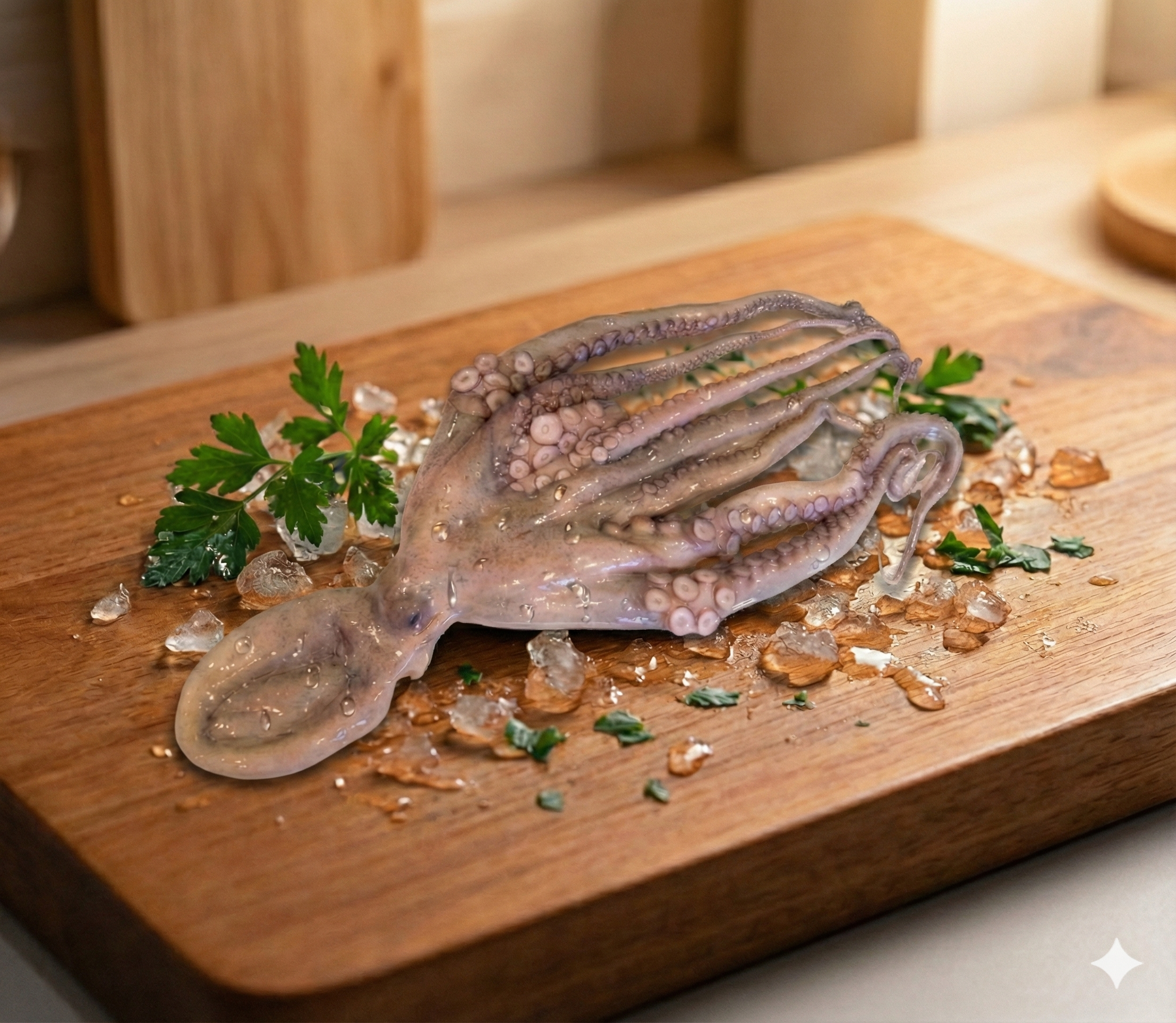 Pulpo congelado  - Pulpo congelado en tallas 1-2, 2-4 y 4-6 empacados en cajas de 20 kg